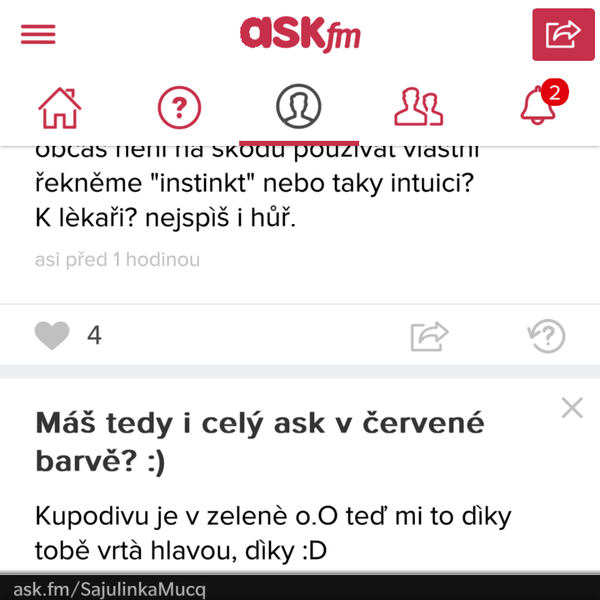 Ale stejně jsi byla právě přistižena jak sis dala srdíčko i tam kde už bylo